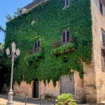 Building with moss in Polizzi Generosa - a hidden gem of Sicily, Italy