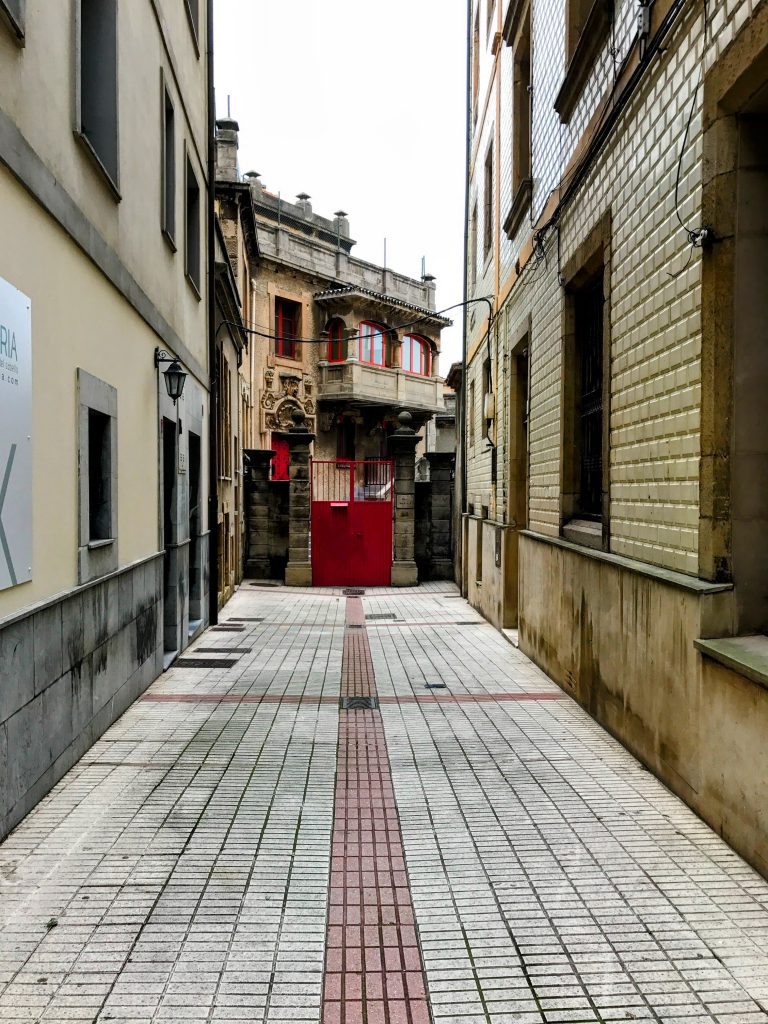 Street in Gijón 