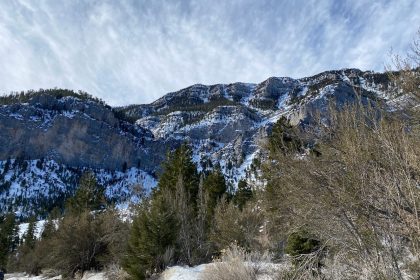 Mountains of Las Vegas in the Winter