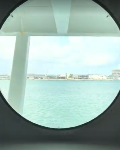 MSC Seaside Deluxe Ocean View Cabin window 