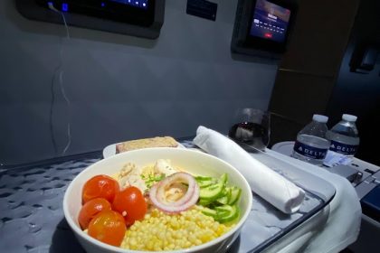 Food in Delta First Class