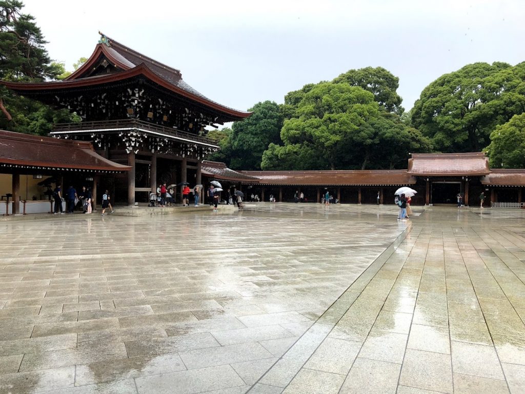 Picture of Meiji shrine, which is one of the most popular places to visit in Tokyo
